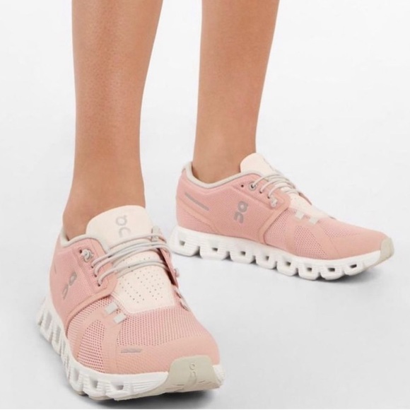 On Cloud 5 Women's Shoes in Rose Pink sz 41 EU 9.5 US - Picture 5 of 10